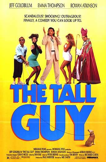 the movie poster: The Tall Guy (1990)