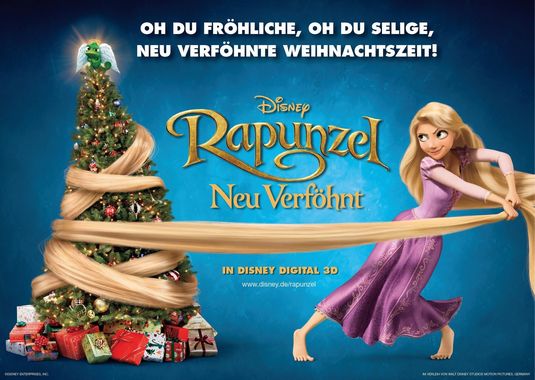 1000 piece jigsaw puzzle for the movie poster: Tangled (2010) ver6
