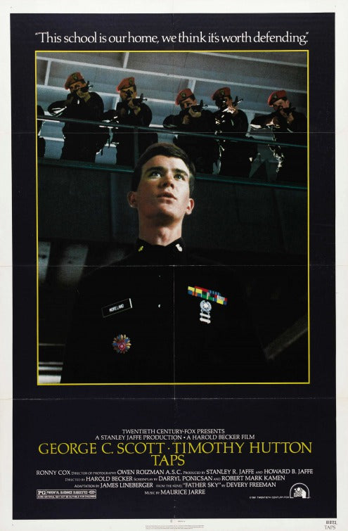 the movie poster: Taps (1981)