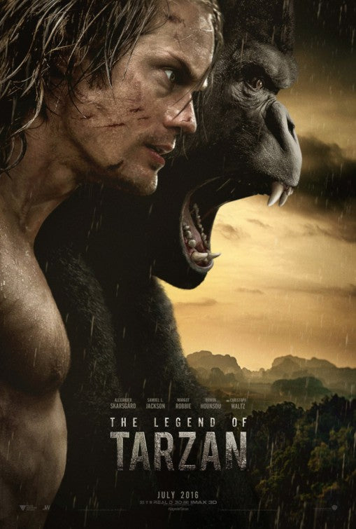 1000 piece jigsaw puzzle for the movie poster: The Legend of Tarzan (2016)