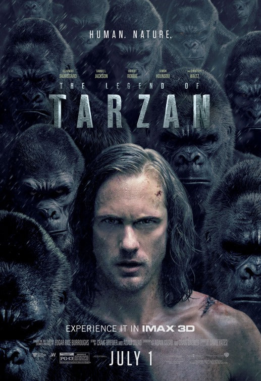 1000 piece jigsaw puzzle for the movie poster: The Legend of Tarzan (2016) ver6