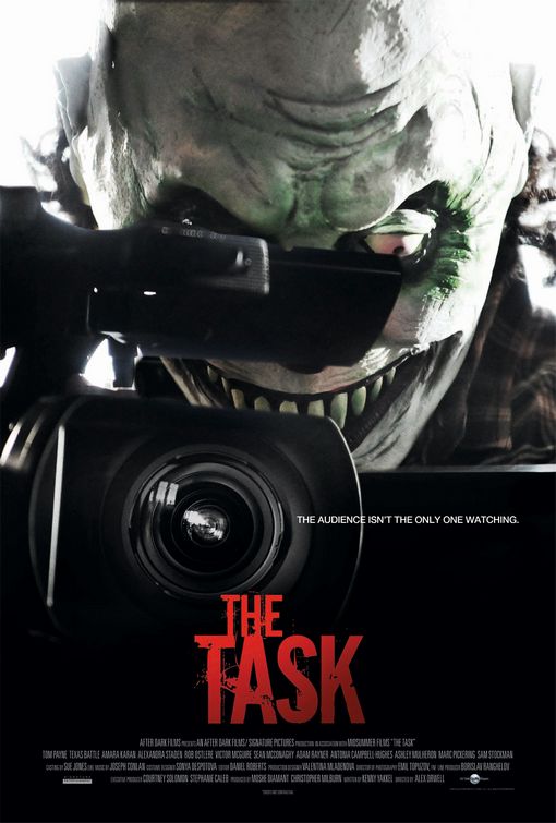 1000 piece jigsaw puzzle for the movie poster: The Task (2010)