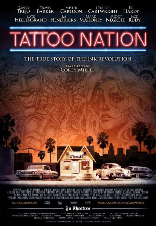 1000 piece jigsaw puzzle for the movie poster: Tattoo Nation (2013)