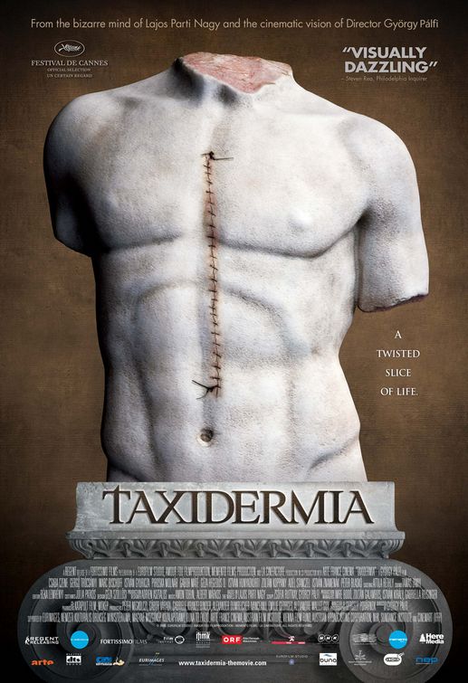 1000 piece jigsaw puzzle for the movie poster: Taxidermia (2009)