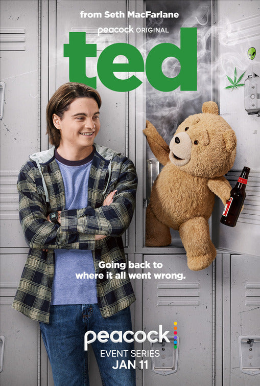 1000 piece jigsaw puzzle for tv poster: Ted