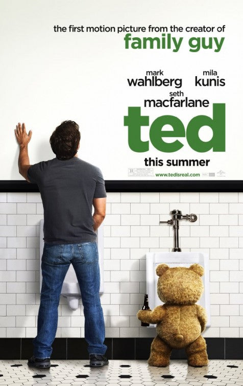 1000 piece jigsaw puzzle for the movie poster: Ted (2012) ver2