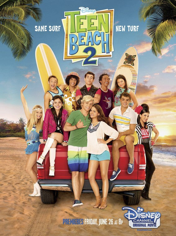 1000 piece jigsaw puzzle for tv poster: Teen Beach Movie 2