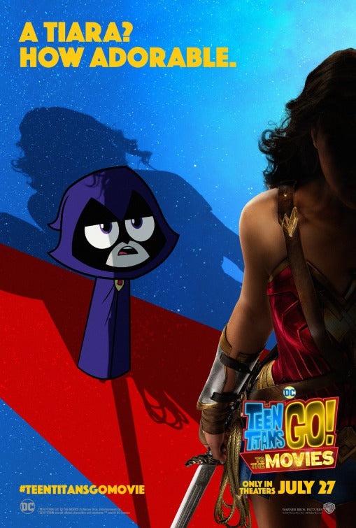 1000 piece jigsaw puzzle for the movie poster: Teen Titans Go! To the Movies (2018) ver5