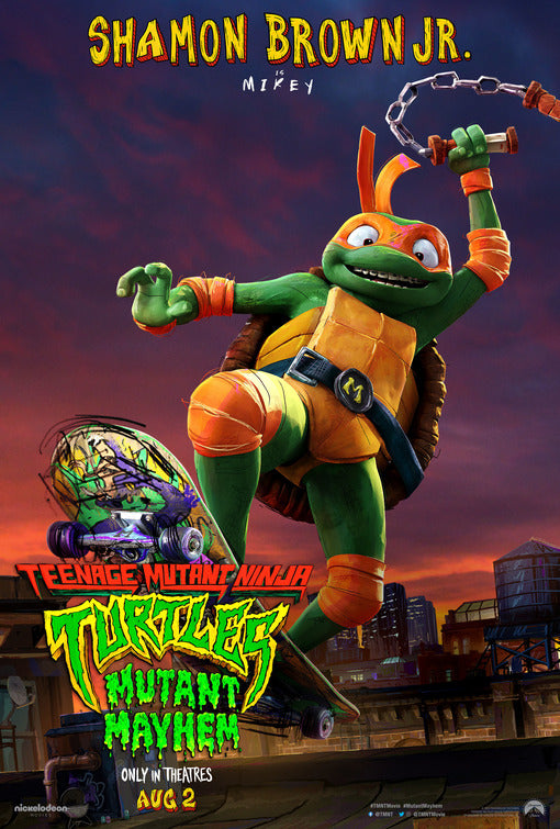 1000 piece jigsaw puzzle for the movie poster: Teenage Mutant Ninja Turtles: Mutant Mayhem (2023) ver20