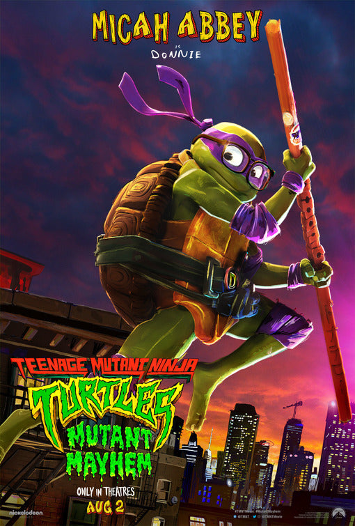 1000 piece jigsaw puzzle for the movie poster: Teenage Mutant Ninja Turtles: Mutant Mayhem (2023) ver21