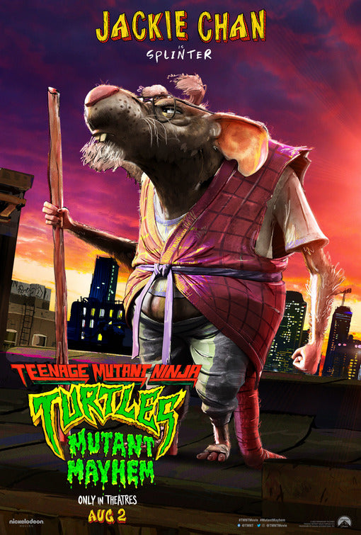 1000 piece jigsaw puzzle for the movie poster: Teenage Mutant Ninja Turtles: Mutant Mayhem (2023) ver23