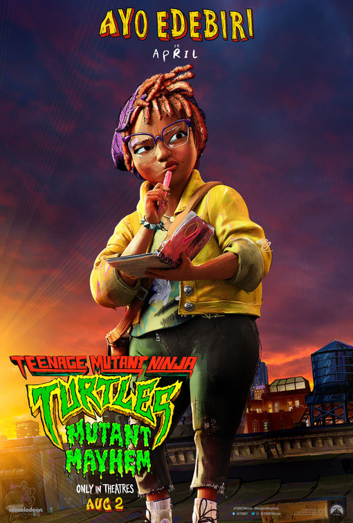 1000 piece jigsaw puzzle for the movie poster: Teenage Mutant Ninja Turtles: Mutant Mayhem (2023) ver26