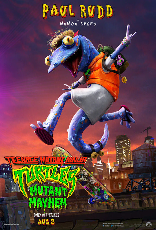 1000 piece jigsaw puzzle for the movie poster: Teenage Mutant Ninja Turtles: Mutant Mayhem (2023) ver30
