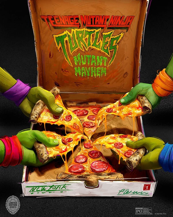 1000 piece jigsaw puzzle for the movie poster: Teenage Mutant Ninja Turtles: Mutant Mayhem (2023) ver36