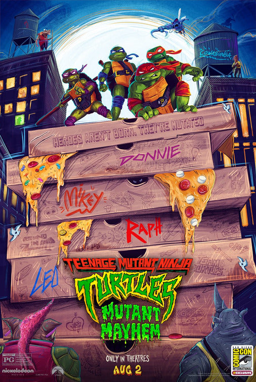 1000 piece jigsaw puzzle for the movie poster: Teenage Mutant Ninja Turtles: Mutant Mayhem (2023) ver40