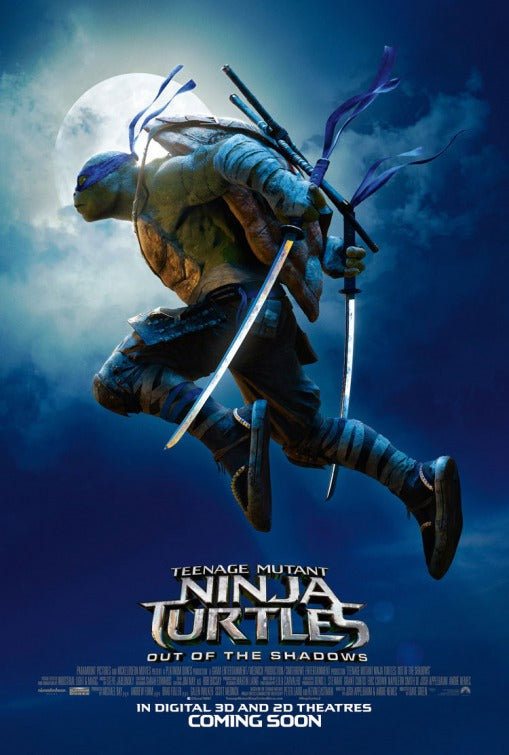 1000 piece jigsaw puzzle for the movie poster: Teenage Mutant Ninja Turtles: Out of the Shadows (2016) ver11