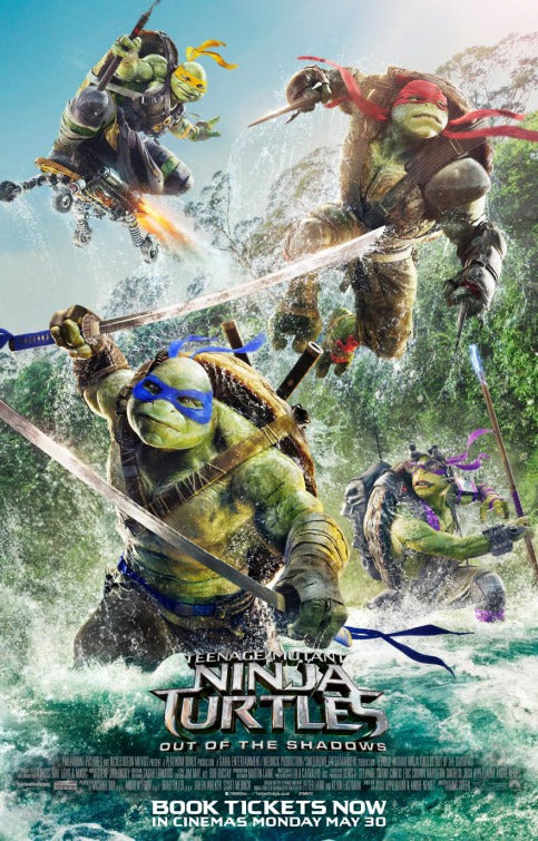 1000 piece jigsaw puzzle for the movie poster: Teenage Mutant Ninja Turtles: Out of the Shadows (2016) ver16