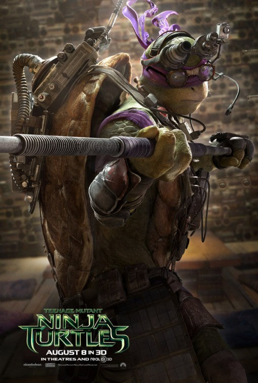 1000 piece jigsaw puzzle for the movie poster: Teenage Mutant Ninja Turtles (2014) ver13