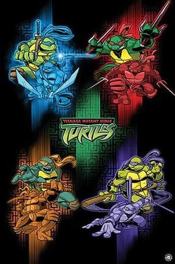 1000 piece jigsaw puzzle for tv poster: Teenage Mutant Ninja Turtles, ver2