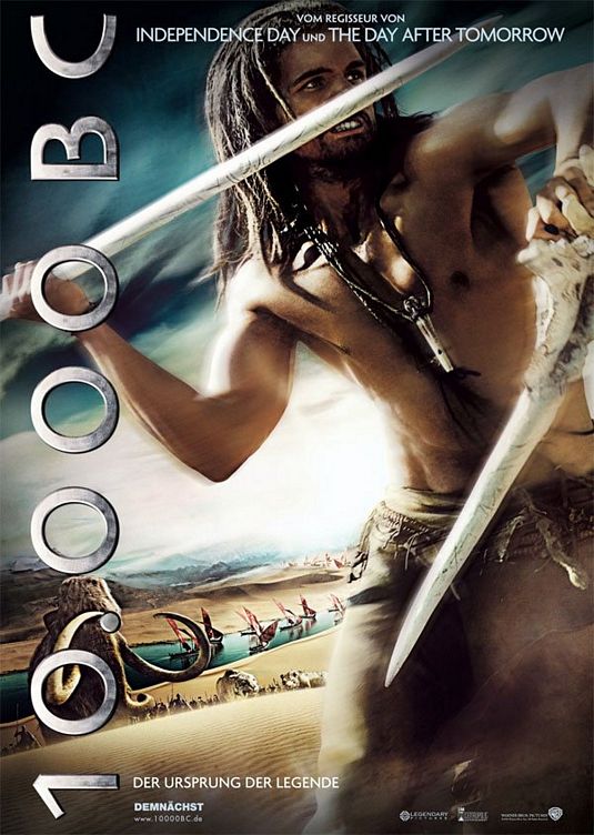 the movie poster: 10,000 B.C. (2008) ver3
