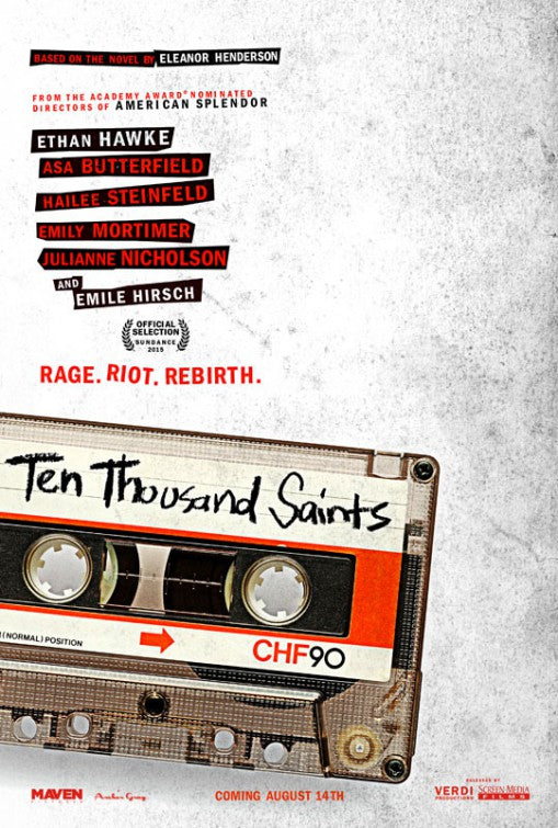 1000 piece jigsaw puzzle for the movie poster: Ten Thousand Saints (2015)