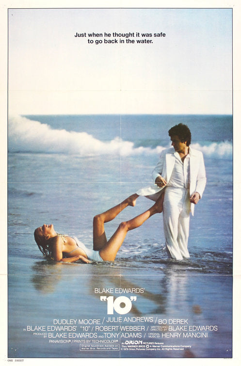 the movie poster: 10 (1979) ver2