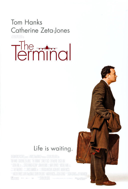 the movie poster: The Terminal (2004)
