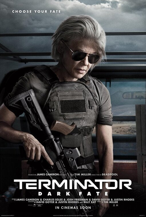 1000 piece jigsaw puzzle for the movie poster: Terminator: Dark Fate (2019) ver6