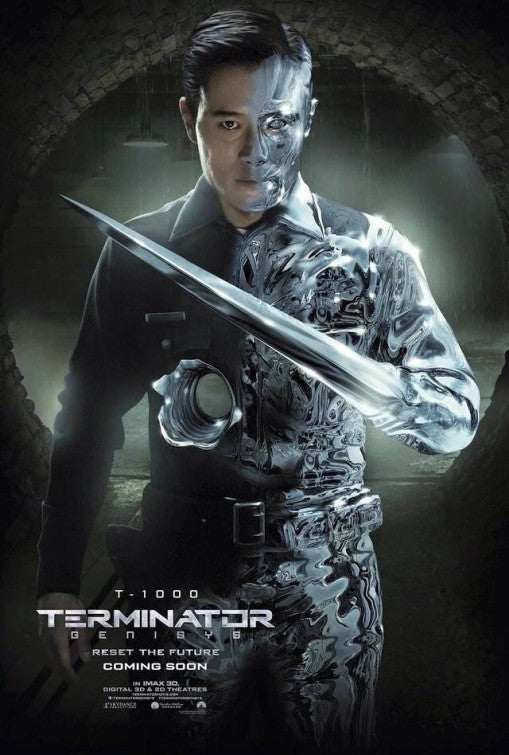 1000 piece jigsaw puzzle for the movie poster: Terminator Genisys (2015) ver10