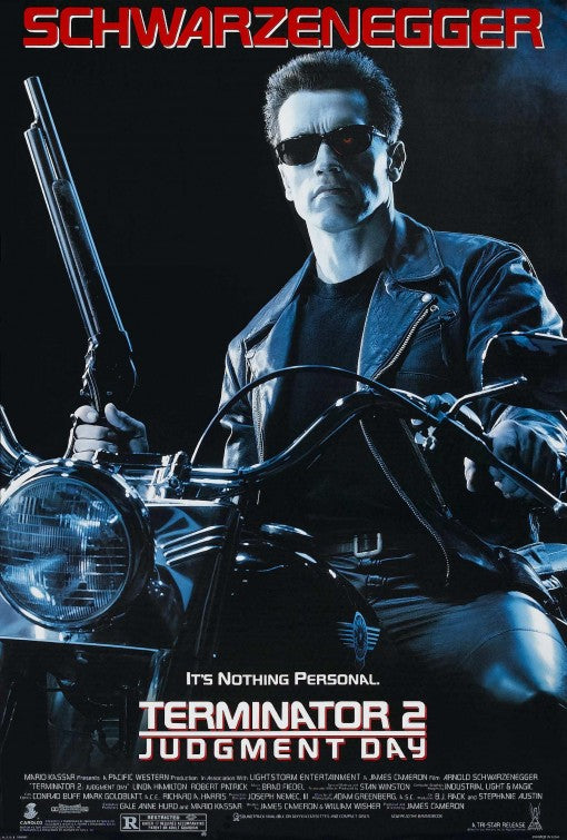 the movie poster: Terminator 2: Judgment Day (1991)