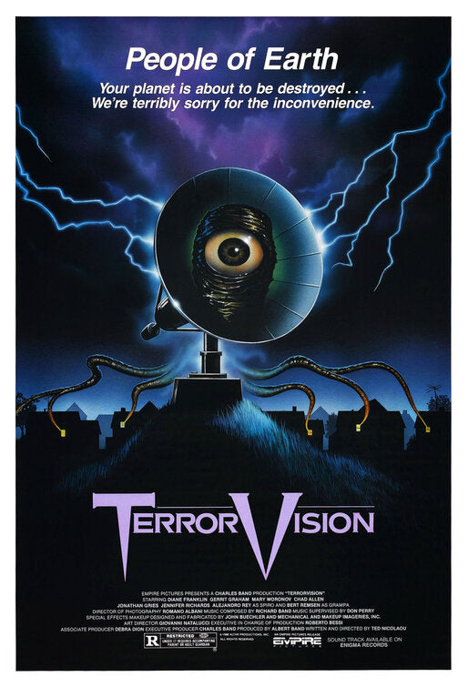 the movie poster: TerrorVision (1986)