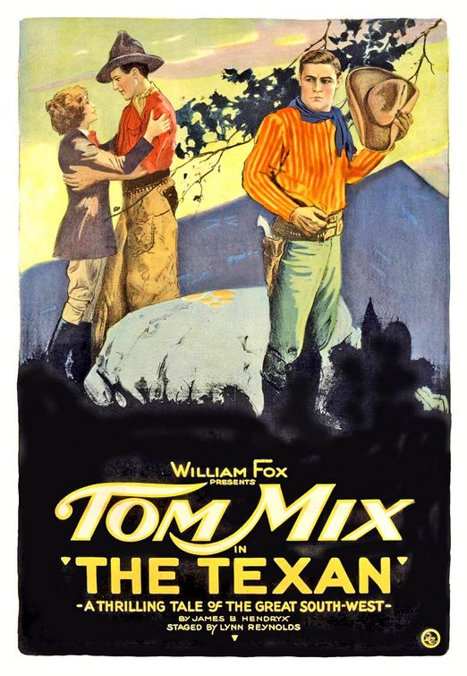 the movie poster: The Texan (1920)