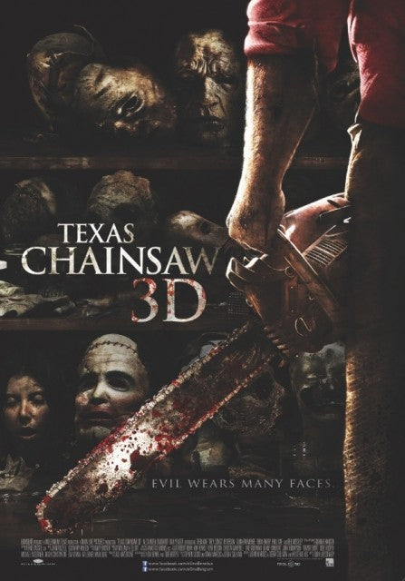 1000 piece jigsaw puzzle for the movie poster: Texas Chainsaw 3D (2013) ver4