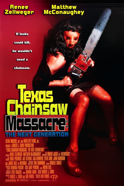 1000 piece jigsaw puzzle for the movie poster: Texas Chainsaw Massacre: The Next Generation (1994)