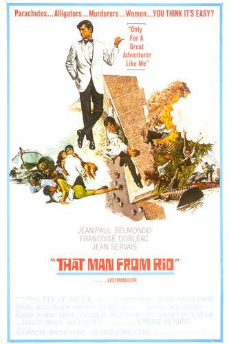 the movie poster: That Man from Rio (1964)