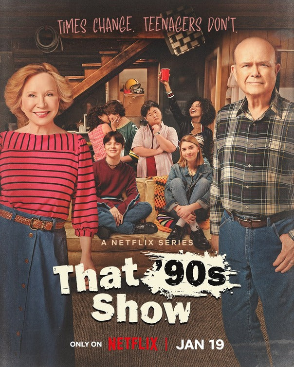 1000 piece jigsaw puzzle for tv poster: That '90s Show
