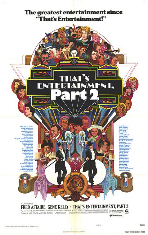 the movie poster: That's Entertainment, Part II (1976)
