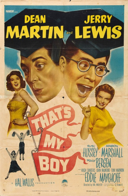1000 piece jigsaw puzzle for the movie poster: That's My Boy (1951)