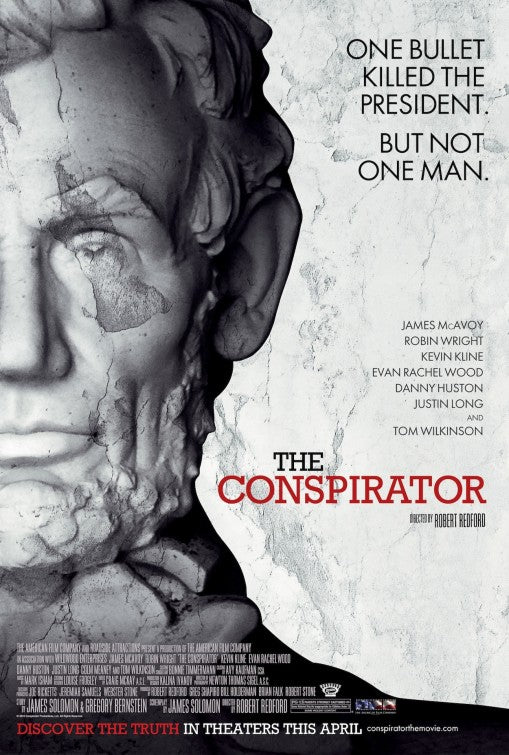 1000 piece jigsaw puzzle for the movie poster: The Conspirator (2011)