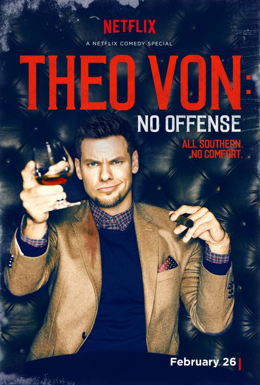 1000 piece jigsaw puzzle for tv poster: Theo Von: No Offense