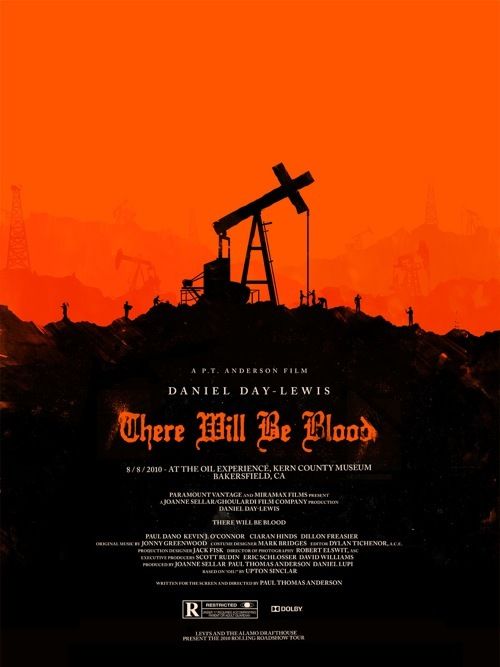 1000 piece jigsaw puzzle for the movie poster: There Will Be Blood (2007) ver5