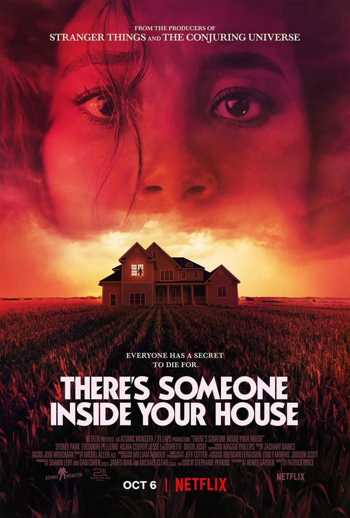 1000 piece jigsaw puzzle for the movie poster: There's Someone Inside Your House (2021) ver2