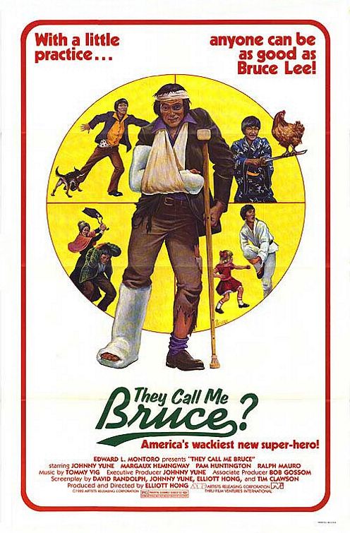 the movie poster: They Call Me Bruce? (1982)