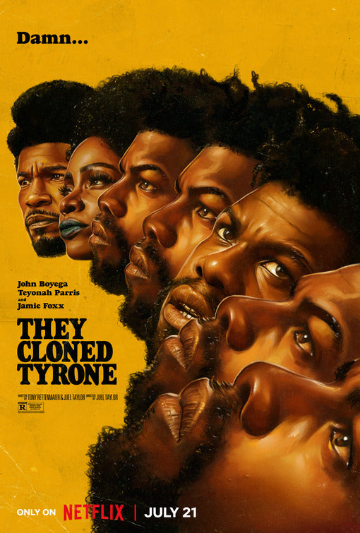 1000 piece jigsaw puzzle for the movie poster: They Cloned Tyrone (2023) ver4