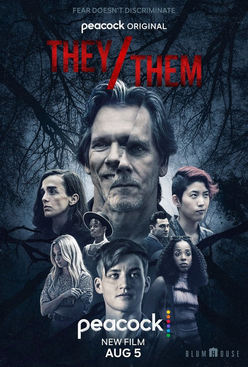 1000 piece jigsaw puzzle for the movie poster: They/Them (2022)