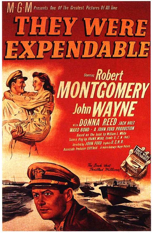 the movie poster: They Were Expendable (1945) ver2
