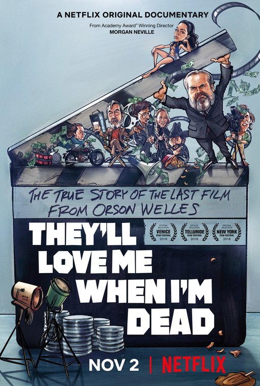 1000 piece jigsaw puzzle for tv poster: They'll Love Me When I'm Dead