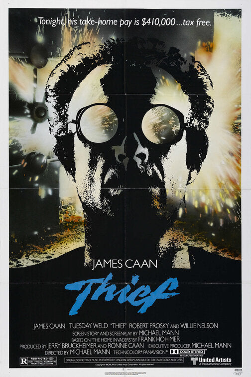 the movie poster: Thief (1981)