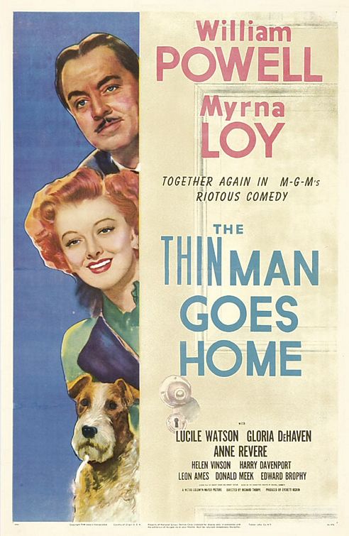 the movie poster: The Thin Man Goes Home (1945)