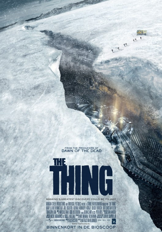 1000 piece jigsaw puzzle for the movie poster: The Thing (2011) ver2